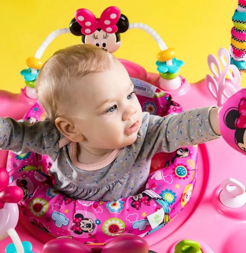 Centru de activitati Bright Starts Minnie Mouse Jumper