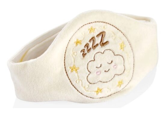 Centura anticolici cu samburi de cirese BabyJem Sleepy Cloud Ecru (429)