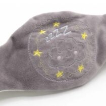 Centura anticolici cu samburi de cirese BabyJem Sleepy Cloud Gri