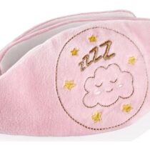 Centura anticolici cu samburi de cirese BabyJem Sleepy Cloud Roz