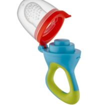 Dispozitiv de hranire din silicon BabyJem Oranj