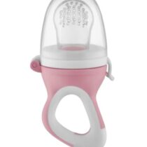 Dispozitiv de hranire din silicon BabyJem Roz