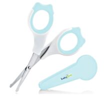 Foarfece pentru copii cu protectie BabyJem Albastru