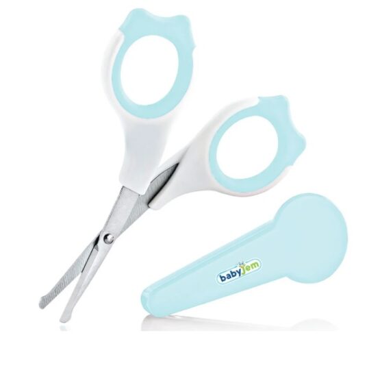 Ножницы детские с защитой BabyJem Blue (530)