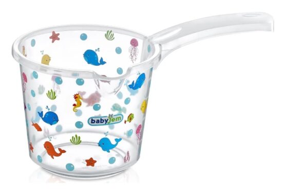 Кружка для ванной BabyJem White (400)