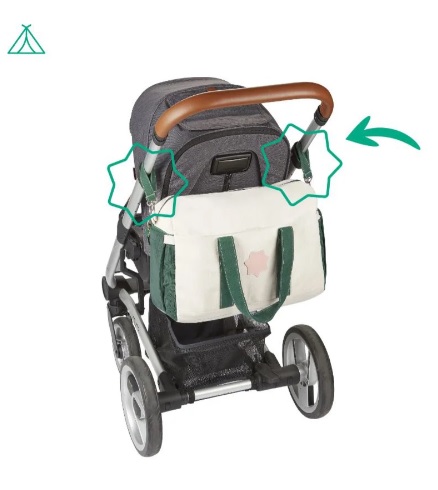 Geanta pentru parinti Badabulle Bowling Safari