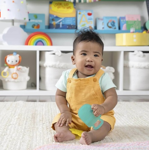 Jucarie de dentitie Bright Starts Soare si Inghetata pe bat