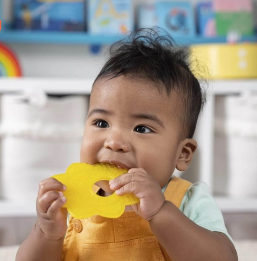 Jucarie de dentitie Bright Starts Soare si Inghetata pe bat