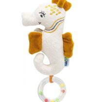 Jucarie zornaitoare din plus BabyJem Calut de mare Oranj (3+ luni)