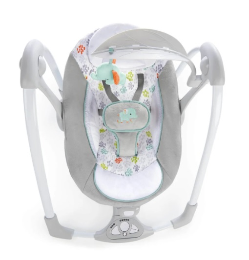 Leagan portabil Bright Starts Ingenuity ConvertMe Swing 2 Seat Wimberly