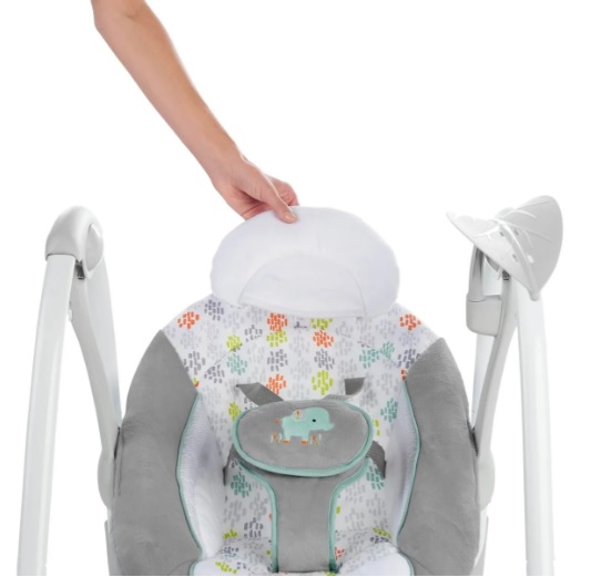 Leagan portabil Bright Starts Ingenuity ConvertMe Swing 2 Seat Wimberly