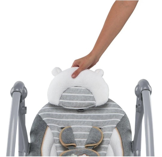 Leagan portabil Bright Starts Ingenuity Swing 'n Go Portable Swing™ - Bella Teddy
