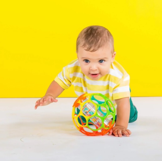 Minge Bright Starts Oball Rollin' Rainstick