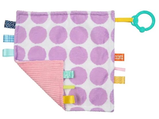 Веселое одеяло Bright Starts Little Taggies в горошек (12303)