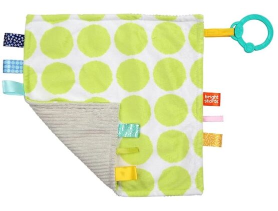 Веселое одеяло Bright Starts Little Taggies в горошек (12304)