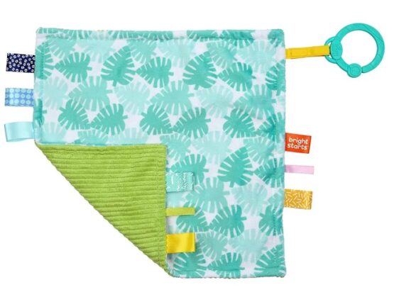 Веселое одеяло Bright Starts Little Taggies с тропическим рисунком (12305)
