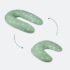 Perna 2 in 1 de maternitate si de alaptare Babymoov B.Love Verde in forma de U si C