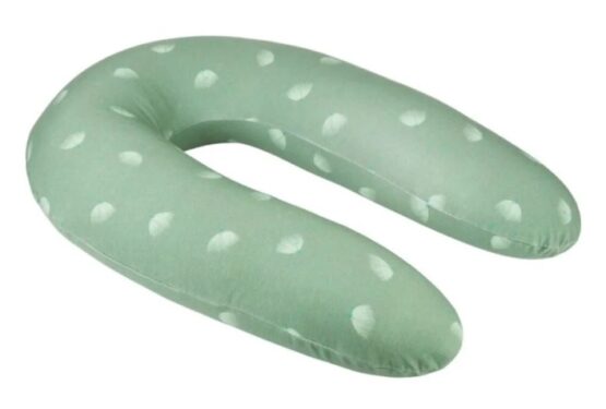 Perna 2 in 1 de maternitate si de alaptare Babymoov B.Love Verde in forma de U si C (A062030)