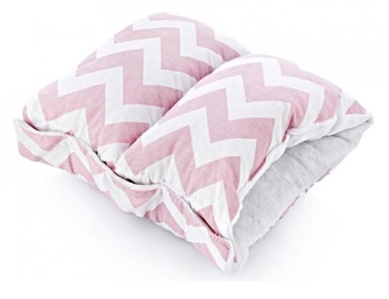 Pernuta pentru bebelusi multifunctionala BabyJem Waves Roz (523)