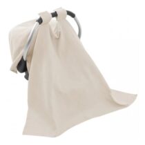 Protectie soare din muselina pentru carucior BabyJem, 90x110 cm