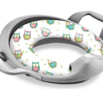 Reductor moale pentru toaleta BabyJem Gri