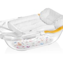 Salteluta de tip hamac pentru cadita BabyJem Alba