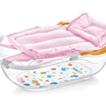 Salteluta tip hamac pentru cadita BabyJem Roz