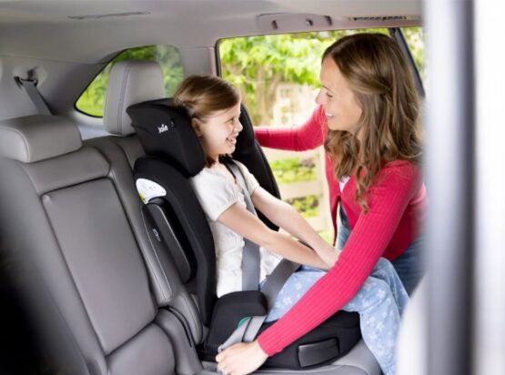 Scaun auto Joie Elevate Thunder, 76-150 cm, certificat R129