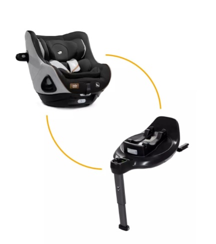 Scaun auto rotativ i-Size Joie i-Harbour Signature Carbon, nastere-105 cm