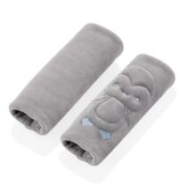 Set 2 protectii pentru centura de siguranta BabyJem Lovely Gri