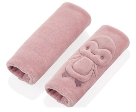 Set 2 protectii pentru centura de siguranta BabyJem Roz (349)
