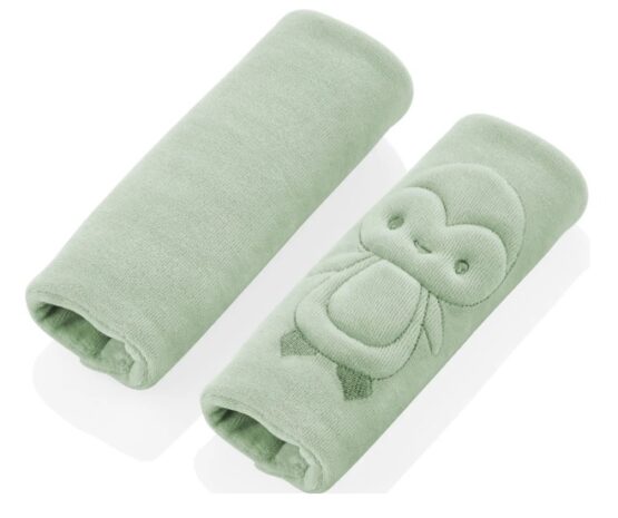 Набор из 2 протекторов для ремня безопасности BabyJem Green (349)