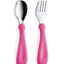 Set tacamuri din inox BabyJem Roz