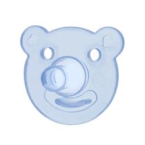 Suzeta ortodontica din silicon BabyJem Albastra (0-3 luni)