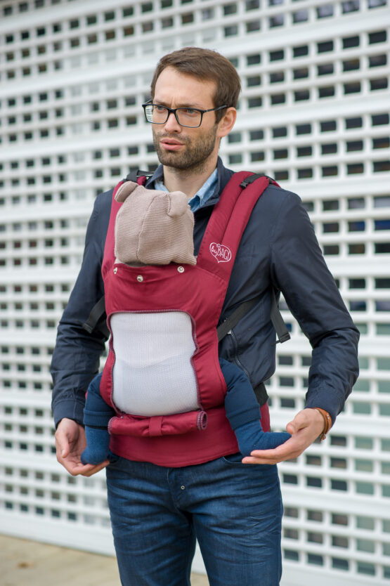 rucsac ergonomic pentru fata