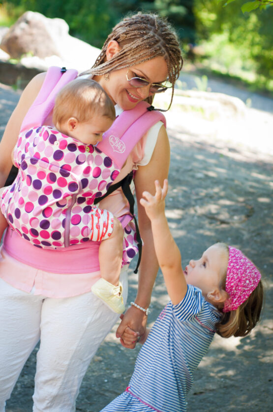 Универсальный Эрго — рюкзак By Bagy Premium «Disco Pink»