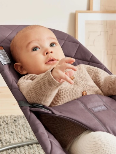 Balansoar-BabyBjorn-Bliss-Dark-Purple-Bumbac