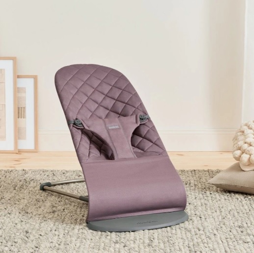 Balansoar-BabyBjorn-Bliss-Dark-Purple-Bumbac