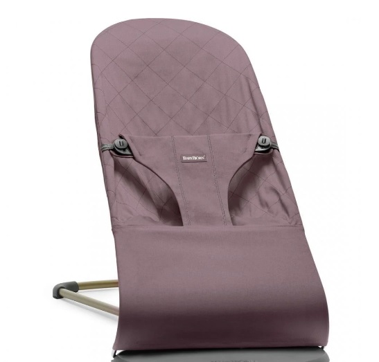 Balansoar BabyBjorn Bliss Dark Purple, Bumbac (006034A)