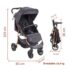 Carucior-3-in-1-BabyGo-Style-Black-Rose