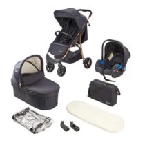 Carucior-3-in-1-BabyGo-Style-Black-Rose