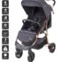 Carucior-3-in-1-BabyGo-Style-Black-Rose