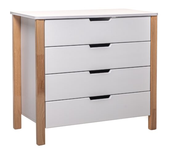 Comodă Eucalyptus Karol90 (DSK-K03) Alb+Natural