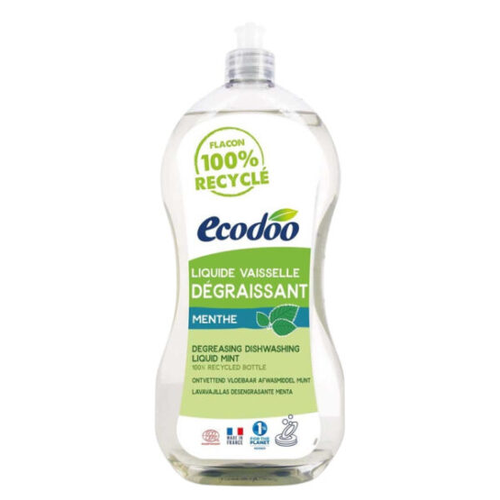 Detergent Eco de Vase Ultradegresant cu Mentă, 1 L – Ecodoo (16)