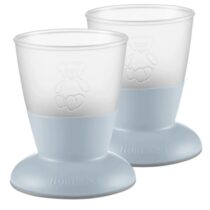 Set pahare BabyBjorn Powder Blue, 2 buc.