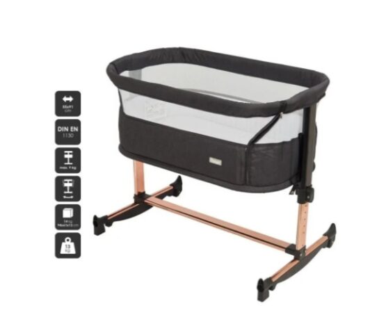 Patut-Co-sleeper-BabyGo-Vivaldi-Gold