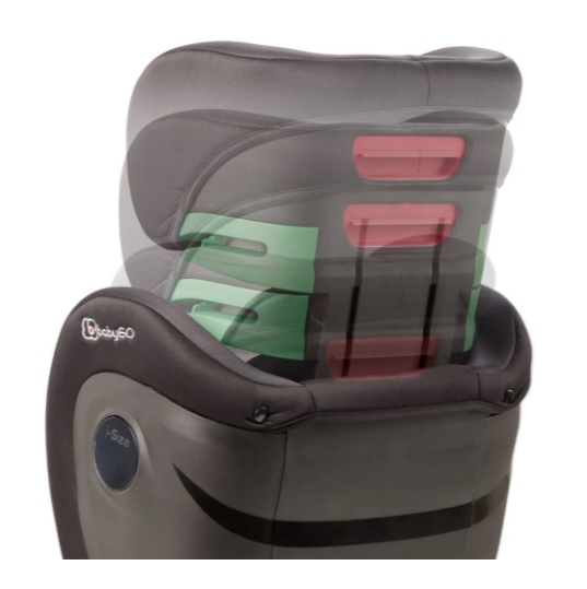 Scaun-auto-i-Size-BabyGo-SafeChild-Black-100-150-cm