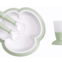 Set-pentru-hranire-BabyBjorn-Powder-Green