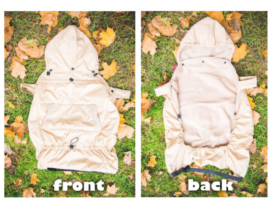 Слинго - накидка осень/зима для детей