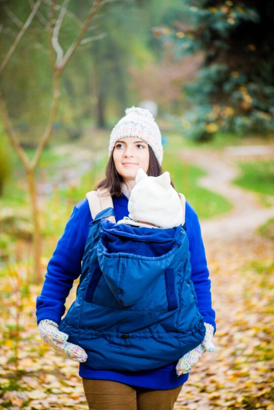 Слинго - накидка осень/зима для детей